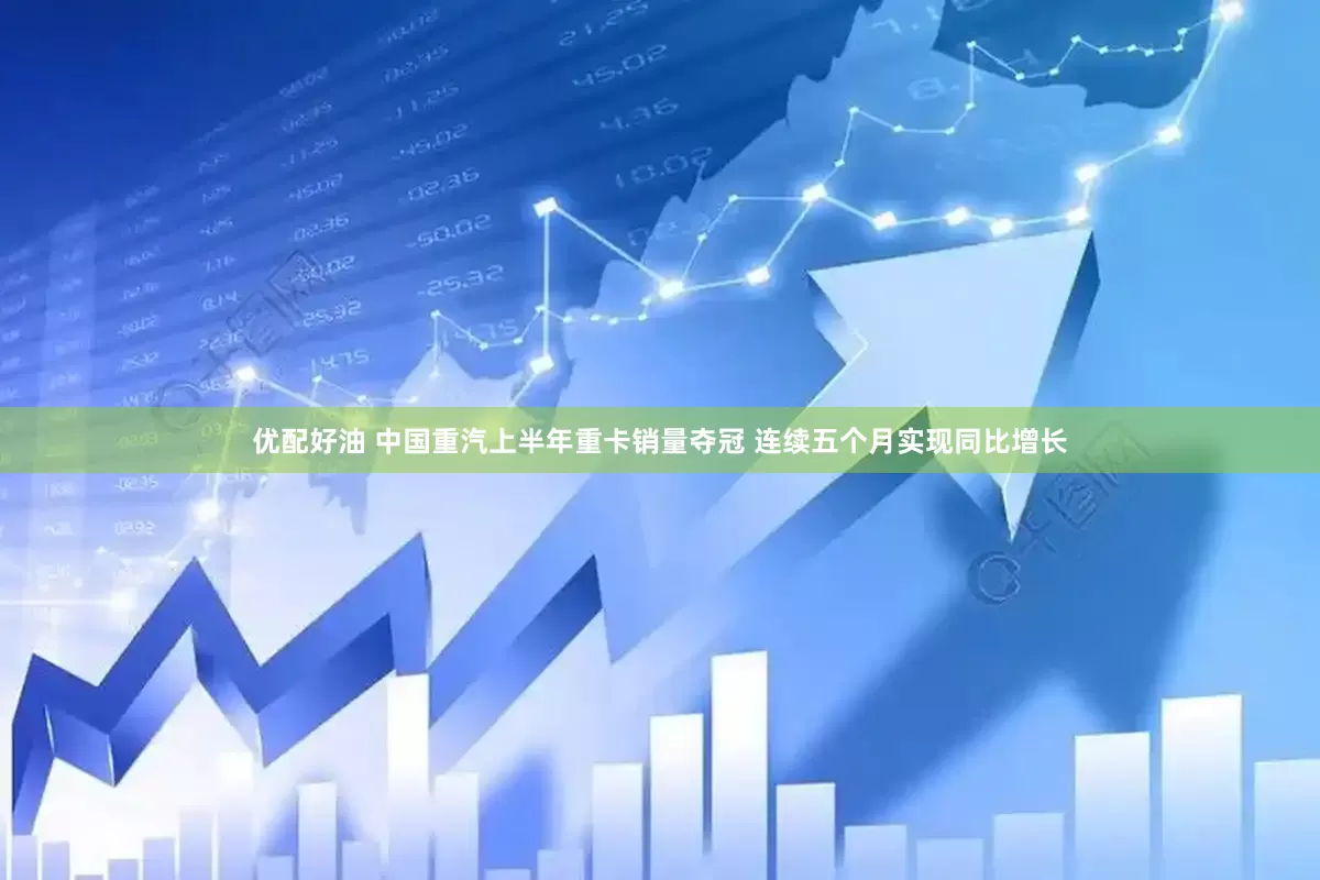优配好油 中国重汽上半年重卡销量夺冠 连续五个月实现同比增长