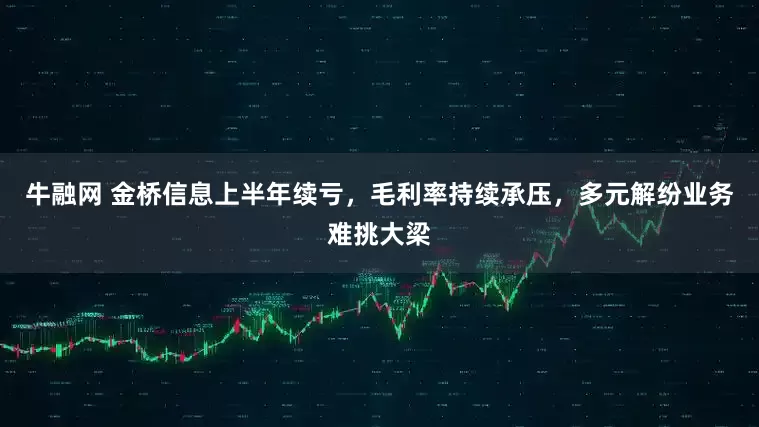牛融网 金桥信息上半年续亏，毛利率持续承压，多元解纷业务难挑大梁